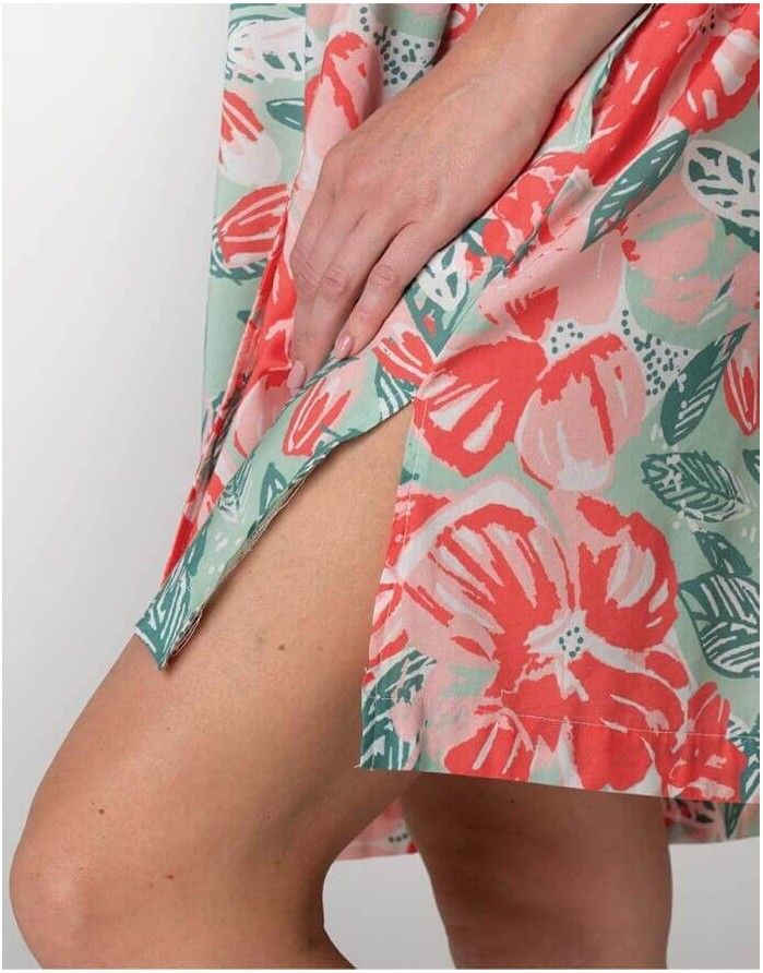 Nightgown "Hibiscus"