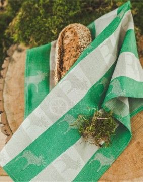 Полотенце "Elk Green"