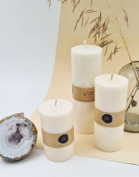 Scented candle "Pajūrio kokosai" Round