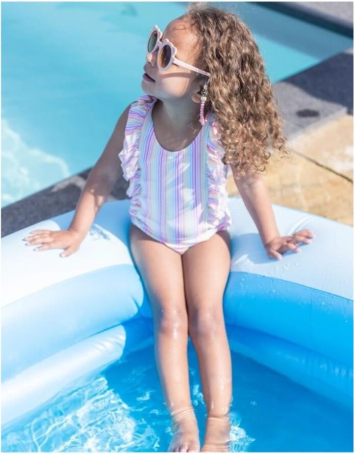 Inflatable Pool "Blue 211x132x46 cm"
