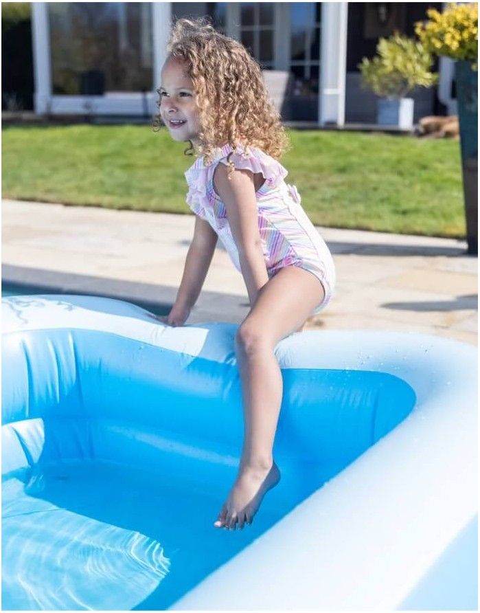 Inflatable Pool "Blue 211x132x46 cm"