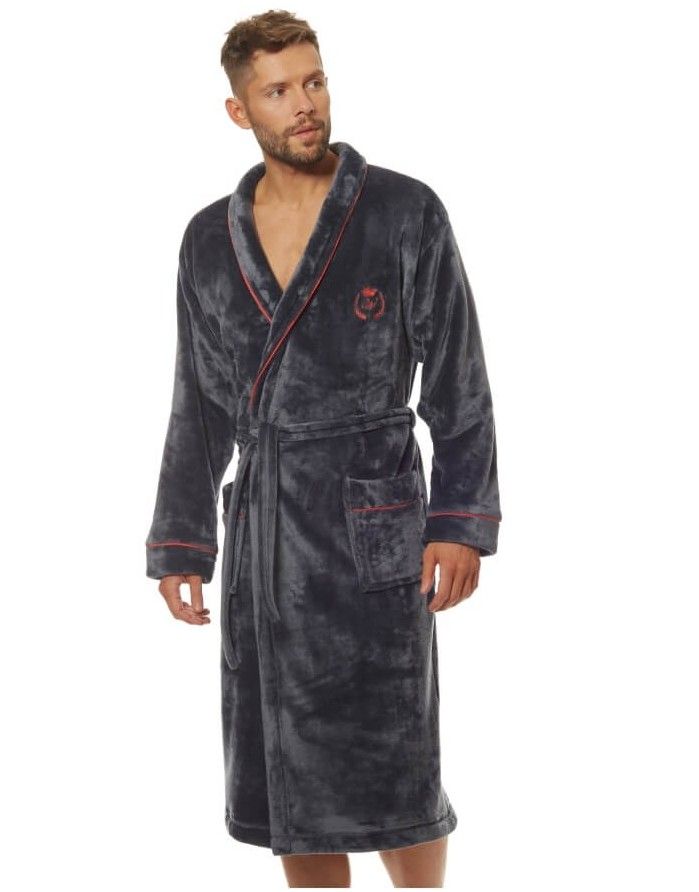 Bathrobe "Luca Grafit"