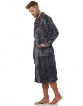 Bathrobe "Luca Grafit"