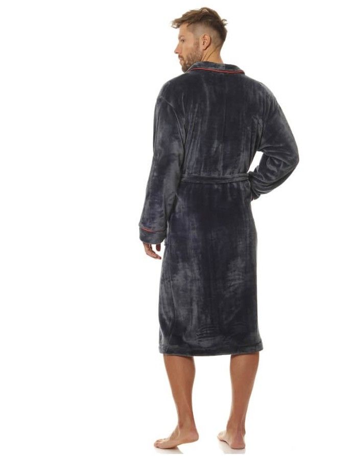 Bathrobe "Luca Grafit"