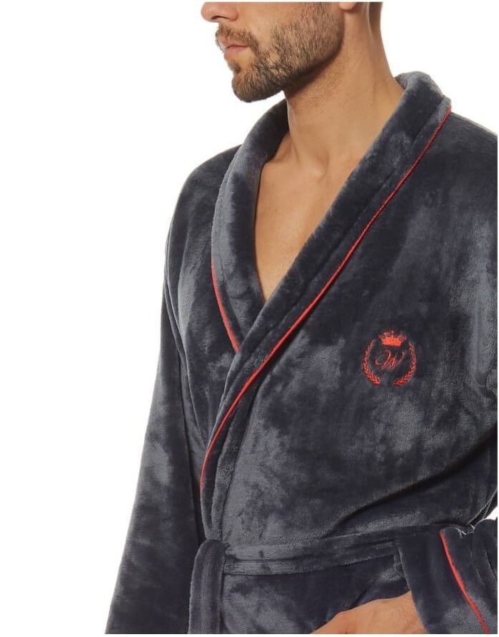 Bathrobe "Luca Grafit"