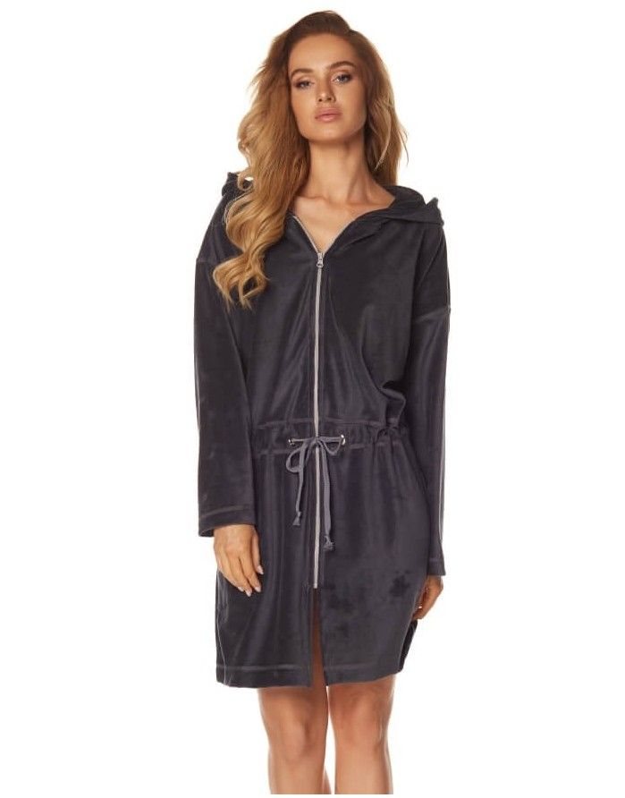 Bathrobe "Lauren Grafit"