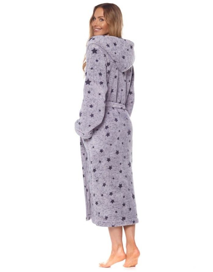 Bathrobe "Grey Stars"