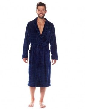 Bathrobe "Luca Navy"