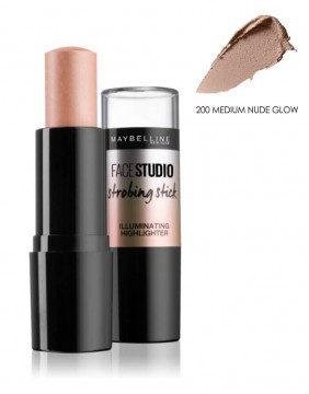 Highlighter MAYBELLINE Face Studio Strobing Stick No.200 Medium Nude Glow