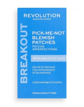 Acne Patches Revolution Skincare "Pick-Me-Not", 60 gab.