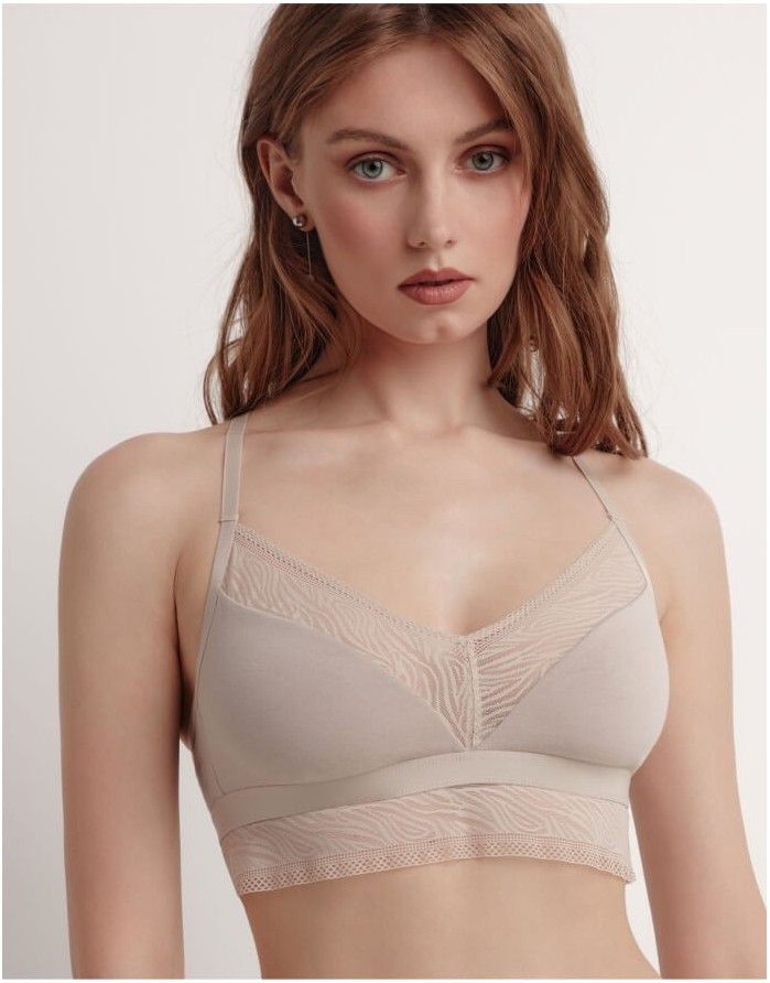 Bra Bralette "Zebra Light"