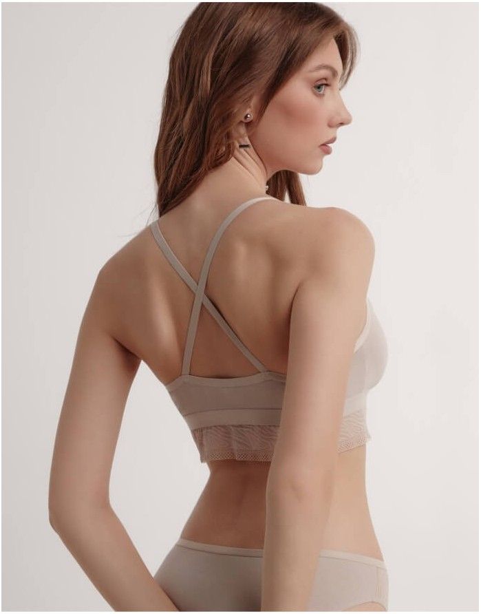 Bra Bralette "Zebra Light"