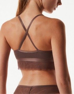 Bra Bralette "Zebra Cappuccino"