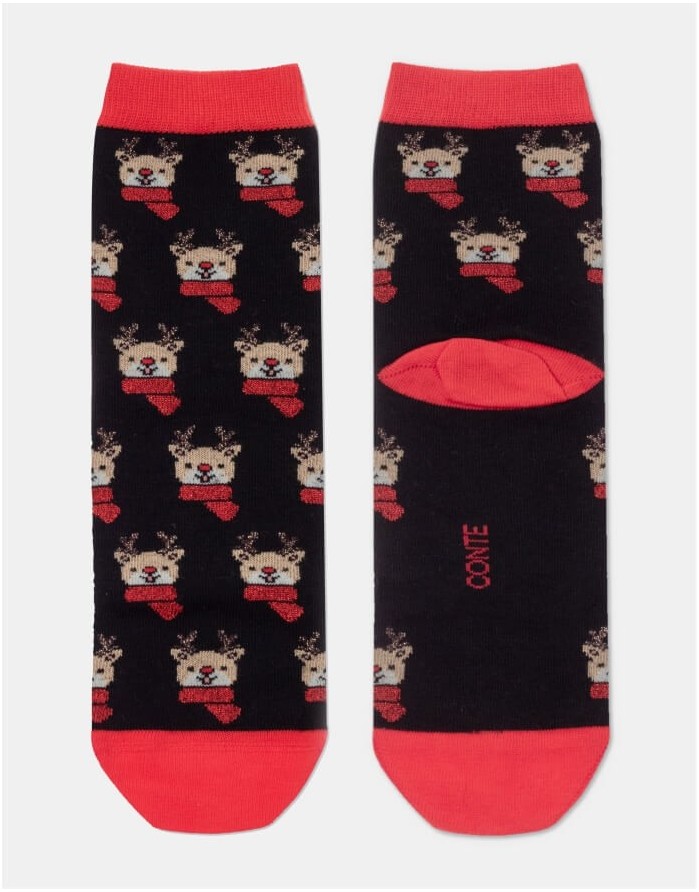 Sieviešu zeķes "Rudolph"