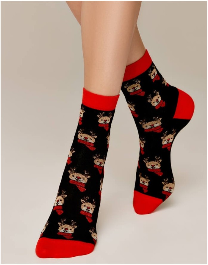 Sieviešu zeķes "Rudolph"
