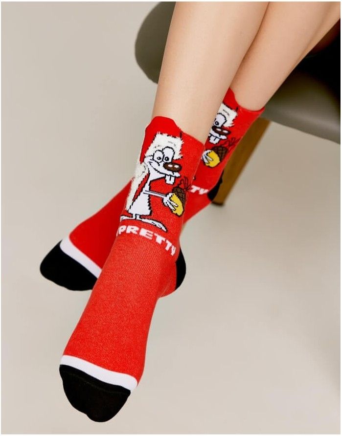 Women's socks "Squirrel"