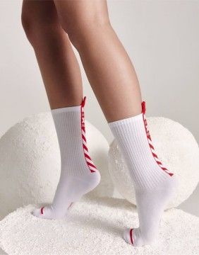 Women's socks "N-joy X-mas"