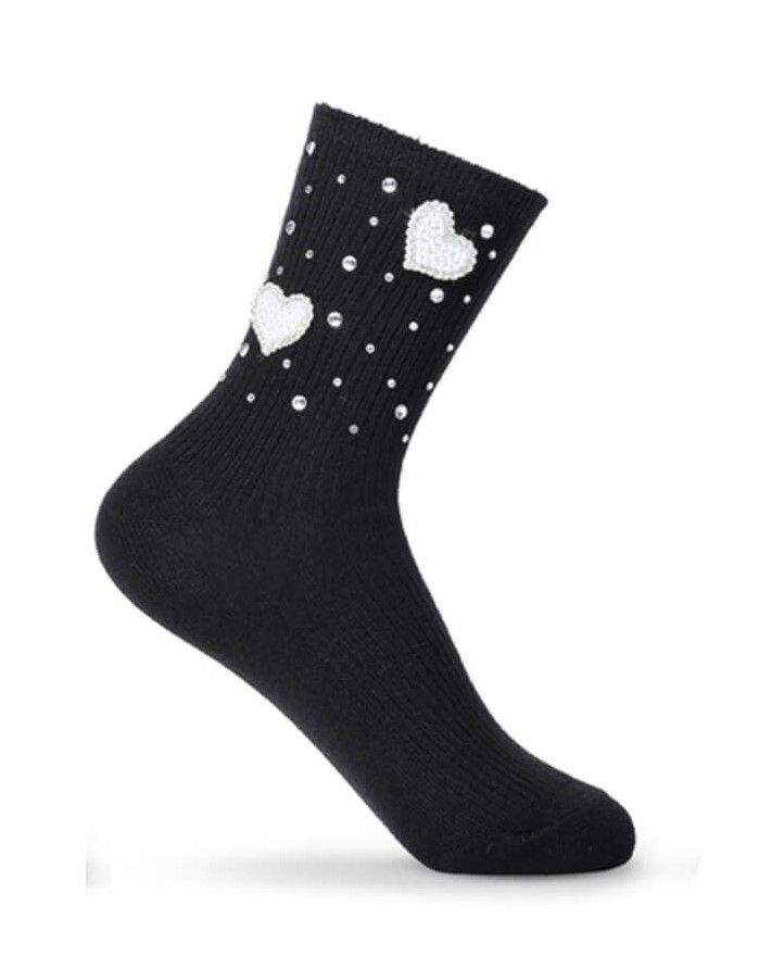 Women's socks "Black Puppy"