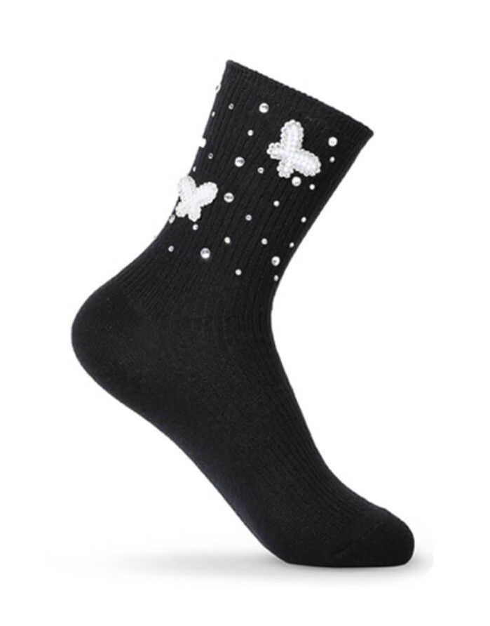 Women's socks "Black Puppy"