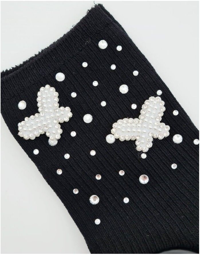 Women's socks "Black Puppy"