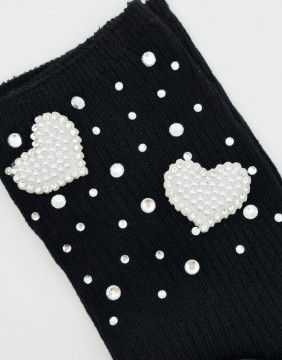 Women's socks "Black Puppy"