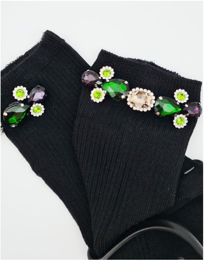 Women's socks "Black Puppy"