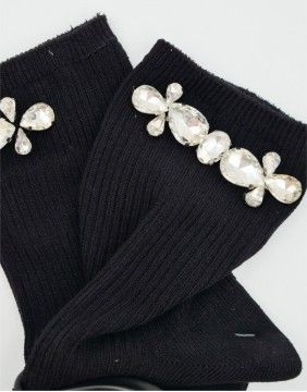 Women's socks "Black Puppy"