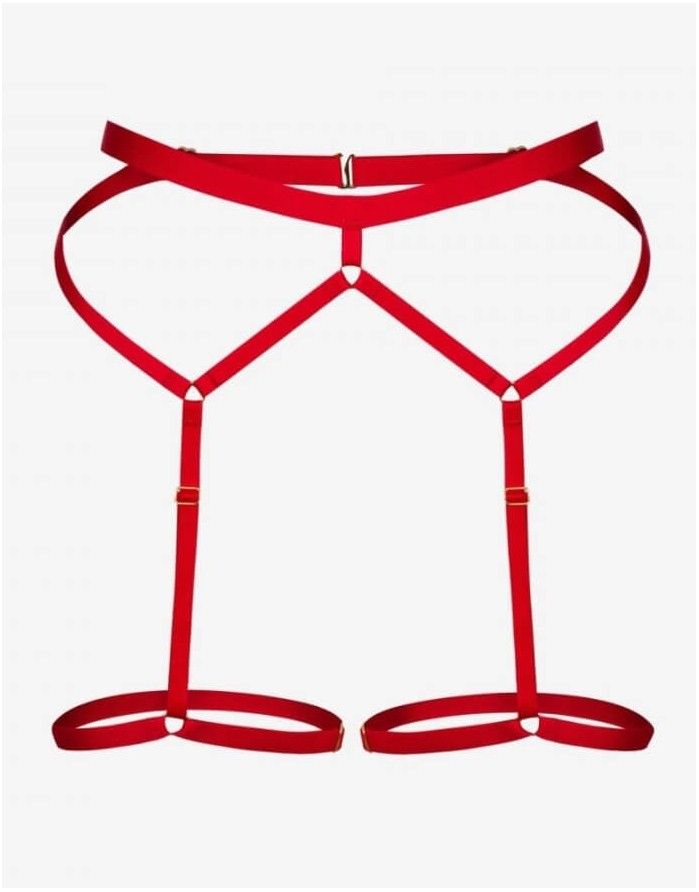 Body Harness "Nadia Red"