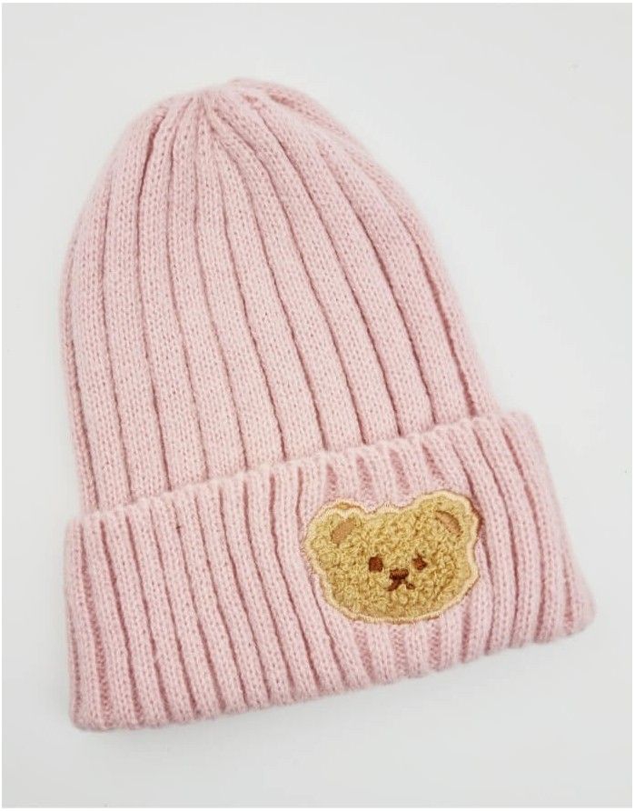 Шапка детская "Lucky Teddy Pink"