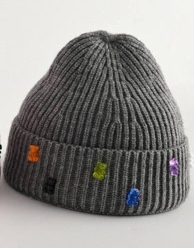 Children's hat "Gummy Bear Grey"
