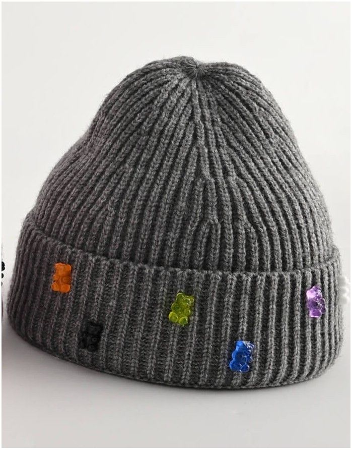 Шапка детская "Gummy Bear Grey"