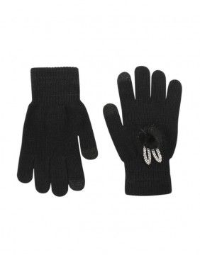 Gloves "Bunny Black"
