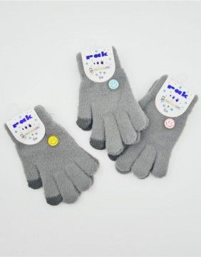 Gloves "Grey Smiles"