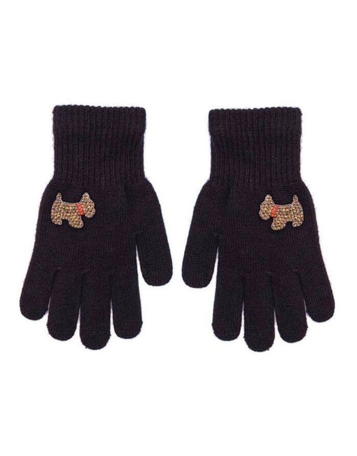 Перчатки "Golden Puppy in Black"
