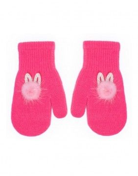 Mittens "Fluffy Bunny Pink"