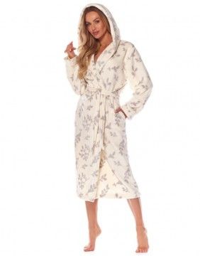 Bathrobe "White Blossoms"