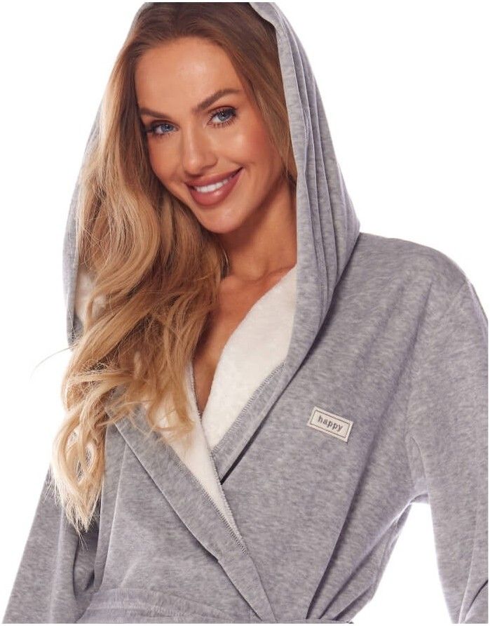 Bathrobe "Grey Primula"