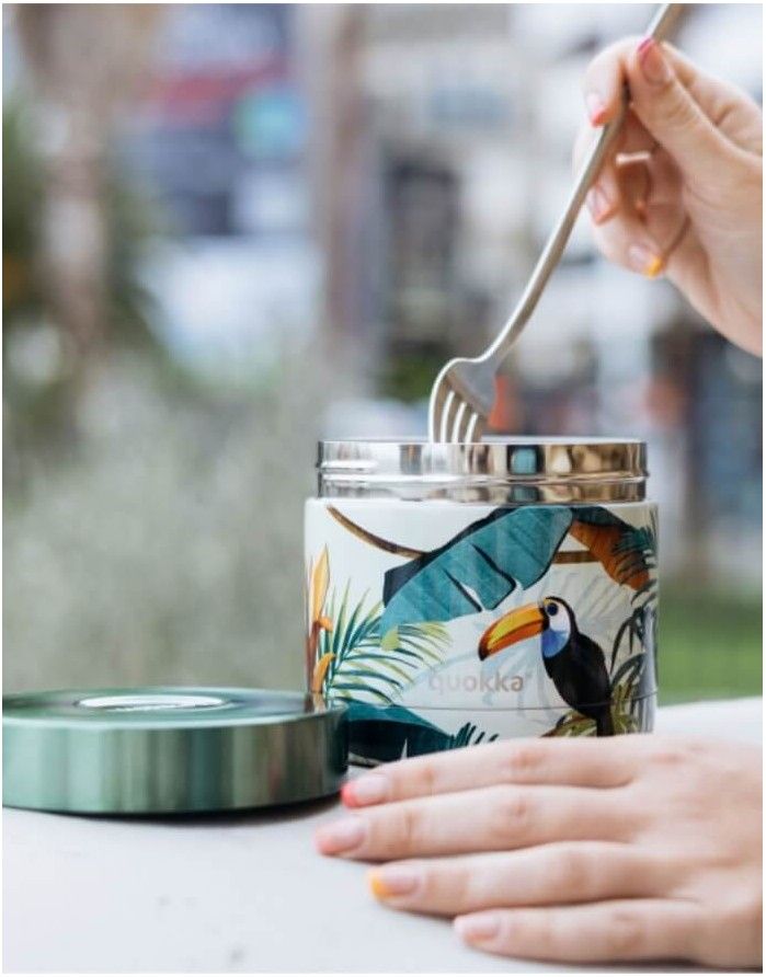Thermo food jar "Tropical", 604 ml