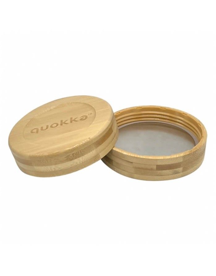 Glass container "Wood Grain", 820 ml