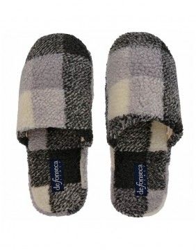 Men's slippers "Grosseto Grey"