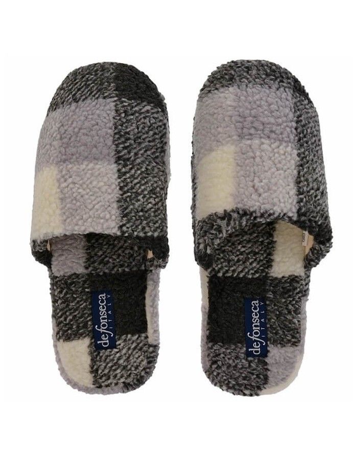 Men's slippers "Grosseto Grey"