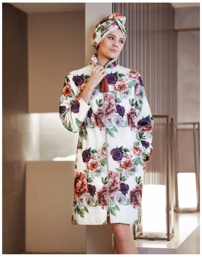 Bathrobe "Bouquet"