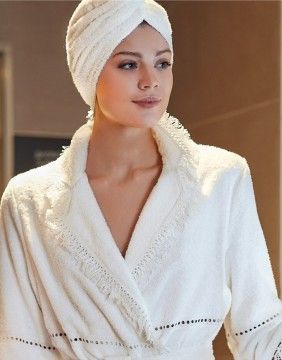 Bathrobe "Bouquet"