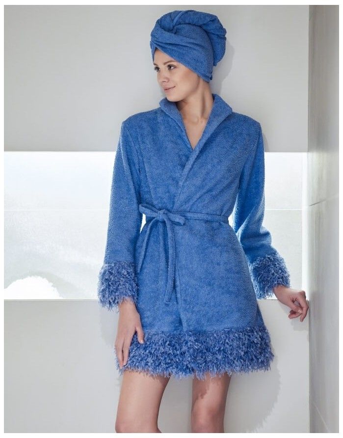 Bathrobe "Bouquet"