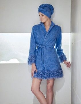 Bathrobe "Bouquet"