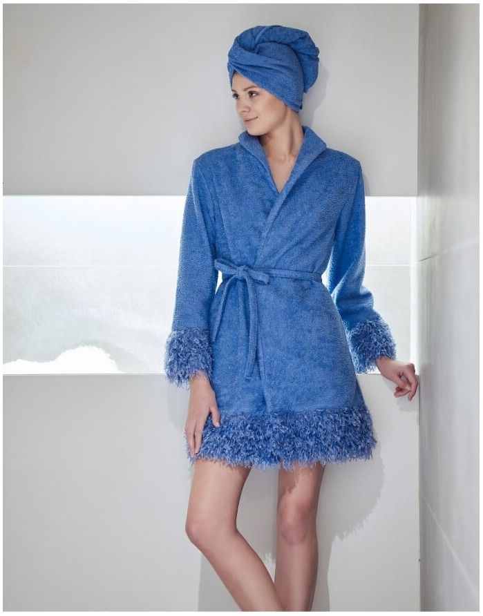 Bathrobe "Bouquet"