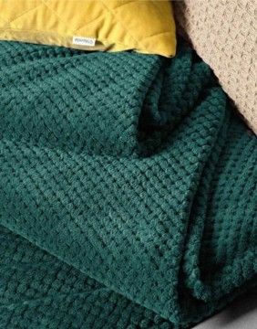 Kokvilnas pleds "Loop"