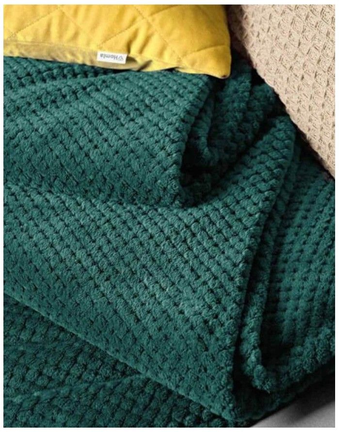 Kokvilnas pleds "Loop"