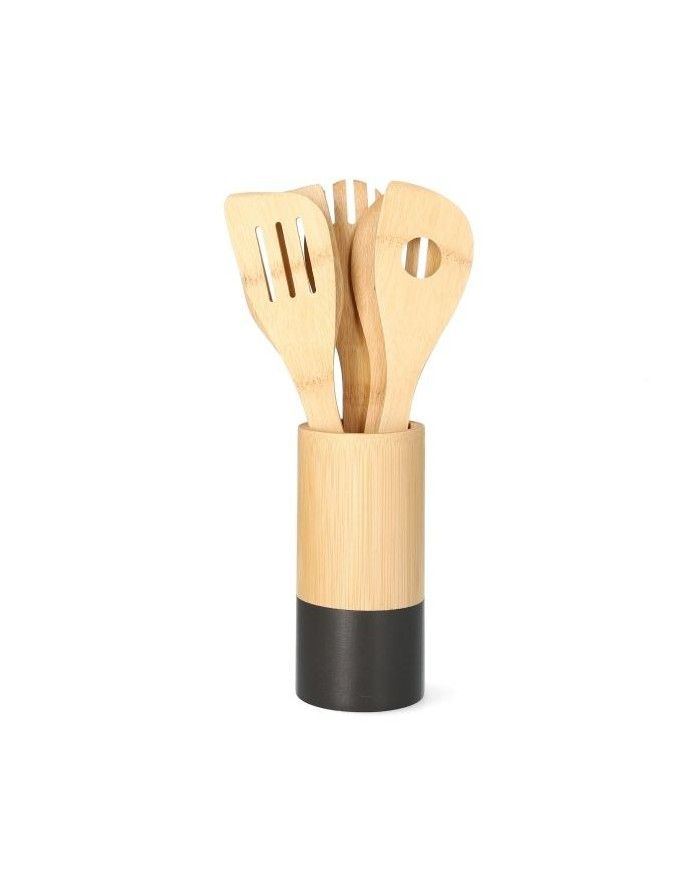 Tool set with stand "Bambou Black"
