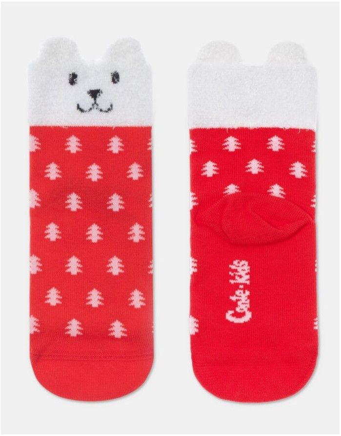 Children's socks "Winter Teddy"